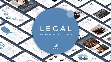 Legal Google Präsentationen-Vorlage zum Herunterladen