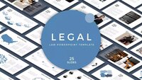 Legal Google Slides template for download
