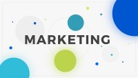 Premium de marketing moderno Modelo do Apresentações Google para download