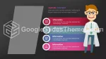 Medicinsk Tecknad Jobb Som Läkare Google Presentationer-Tema Slide 07