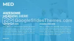 Medicinsk Klinik Infografik Google Presentationer-Tema Slide 05