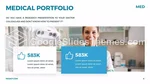 Medicinsk Klinik Infografik Google Presentationer-Tema Slide 09