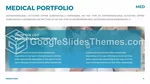 Medicinsk Klinik Infografik Google Presentationer-Tema Slide 11