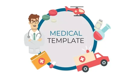 Health Care Google Slides template for download