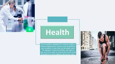 Hälsoövning Google Presentationsmall för nedladdning