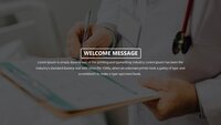 Hospital Doctor Google Slides template for download