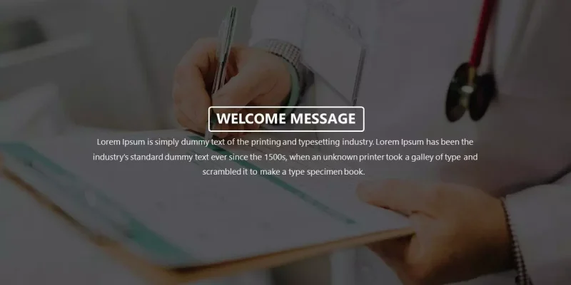Hospital Doctor Google Slides template for download