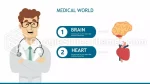 Medicinsk Sjukhusläkare Google Presentationer-Tema Slide 03