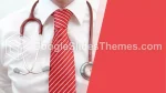 Médico Latido Del Corazón Rojo Tema De Presentaciones De Google Slide 03