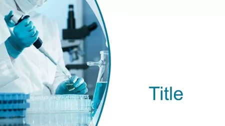 Science Laboratory Research Google Slides template for download