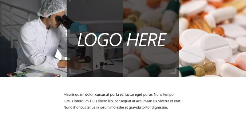 Basit Beyaz Eczane İndirmeye hazır Google Slaytlar şablonu