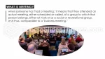 Reuniões Debate Colorido Tema Do Apresentações Google Slide 02