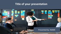 Organizational Chart Google Slides template for download