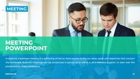Professional Company Google Slides template for download