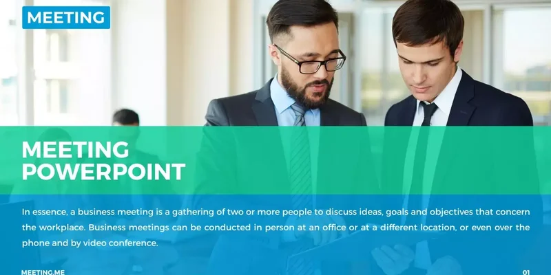 Professional Company Google Slides template for download