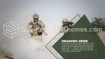 Militar Soldado Del Ejército Tema De Presentaciones De Google Slide 02
