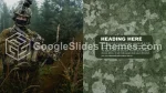 Militær Hærens Soldat Google Presentasjoner Tema Slide 03
