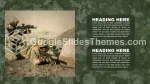 Militær Hærens Soldat Google Presentasjoner Tema Slide 05