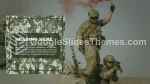 Militær Hærens Soldat Google Presentasjoner Tema Slide 07