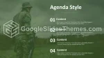 Militair Gevechtsmissie Google Presentaties Thema Slide 02