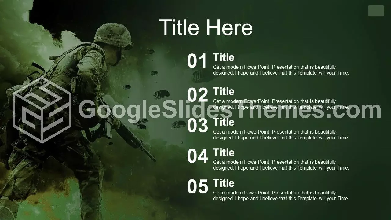 military themed powerpoint templates