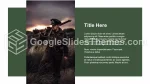 Militär Konfliktvapen Google Presentationer-Tema Slide 09