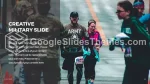 Militär Nationens Försvar Google Presentationer-Tema Slide 08