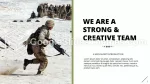 Militär Trupper Service Google Presentationer-Tema Slide 09