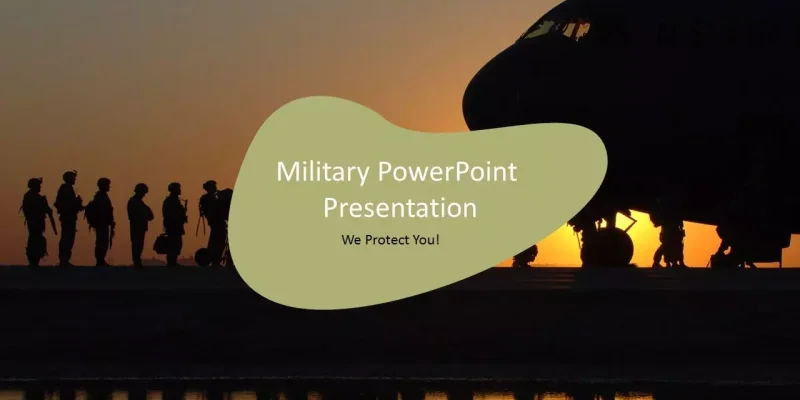 Oorlogsbescherming Google Presentaties-sjabloon om te downloaden