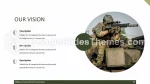 Militær Krigsbeskyttelse Google Presentasjoner Tema Slide 04