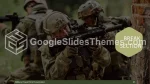 Militär Krigsskydd Google Presentationer-Tema Slide 06