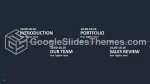 Modern Zakelijk Donker Teal Google Presentaties Thema Slide 03