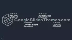 Modern Zakelijk Donker Teal Google Presentaties Thema Slide 04