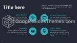 Moderne Sarcelle Foncée D’affaires Thème Google Slides Slide 05