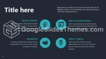 Modern Zakelijk Donker Teal Google Presentaties Thema Slide 05