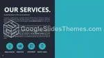 Modern Zakelijk Donker Teal Google Presentaties Thema Slide 08