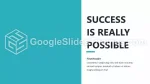 Moderne Sarcelle Foncée D’affaires Thème Google Slides Slide 09