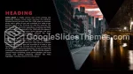 Moderno Edificios De La Ciudad Tema De Presentaciones De Google Slide 07