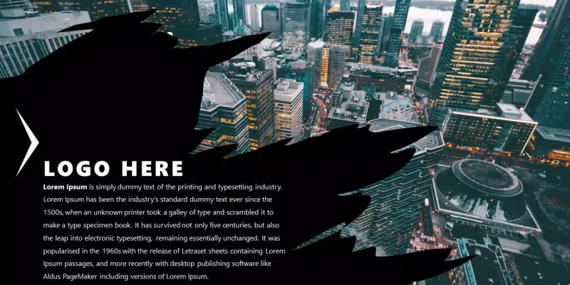 City Lifestyle Google Slides template for download