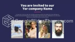 Moderno Compañía Simple Con Clase Tema De Presentaciones De Google Slide 03
