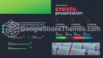 Moderne Farge Vakkert Diagram Google Presentasjoner Tema Slide 02
