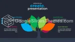 Modern Färg Vackert Diagram Google Presentationer-Tema Slide 14