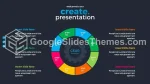 Modern Färg Vackert Diagram Google Presentationer-Tema Slide 15