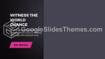 Modern Mörk Tidslinje Google Presentationer-Tema Slide 02