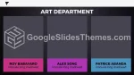 Moderne Mørk Tidslinje Google Presentasjoner Tema Slide 12