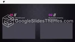 Moderne Chronologie Sombre Thème Google Slides Slide 18