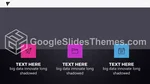 Moderne Chronologie Sombre Thème Google Slides Slide 26