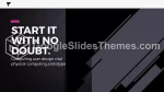 Moderne Mørk Tidslinje Google Presentasjoner Tema Slide 28