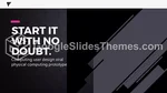 Moderne Chronologie Sombre Thème Google Slides Slide 28