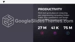 Modern Donkere Tijdlijn Google Presentaties Thema Slide 29